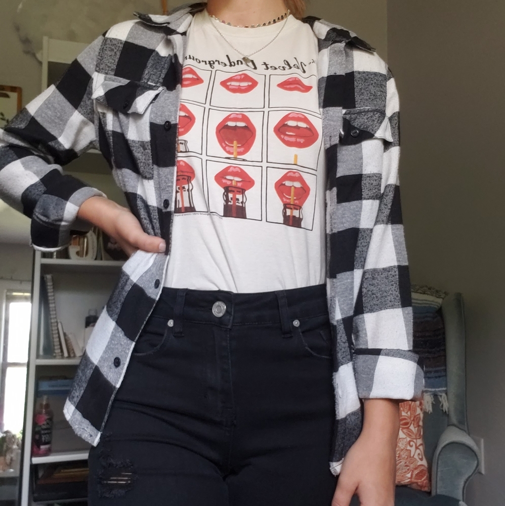 Black and White Flannel